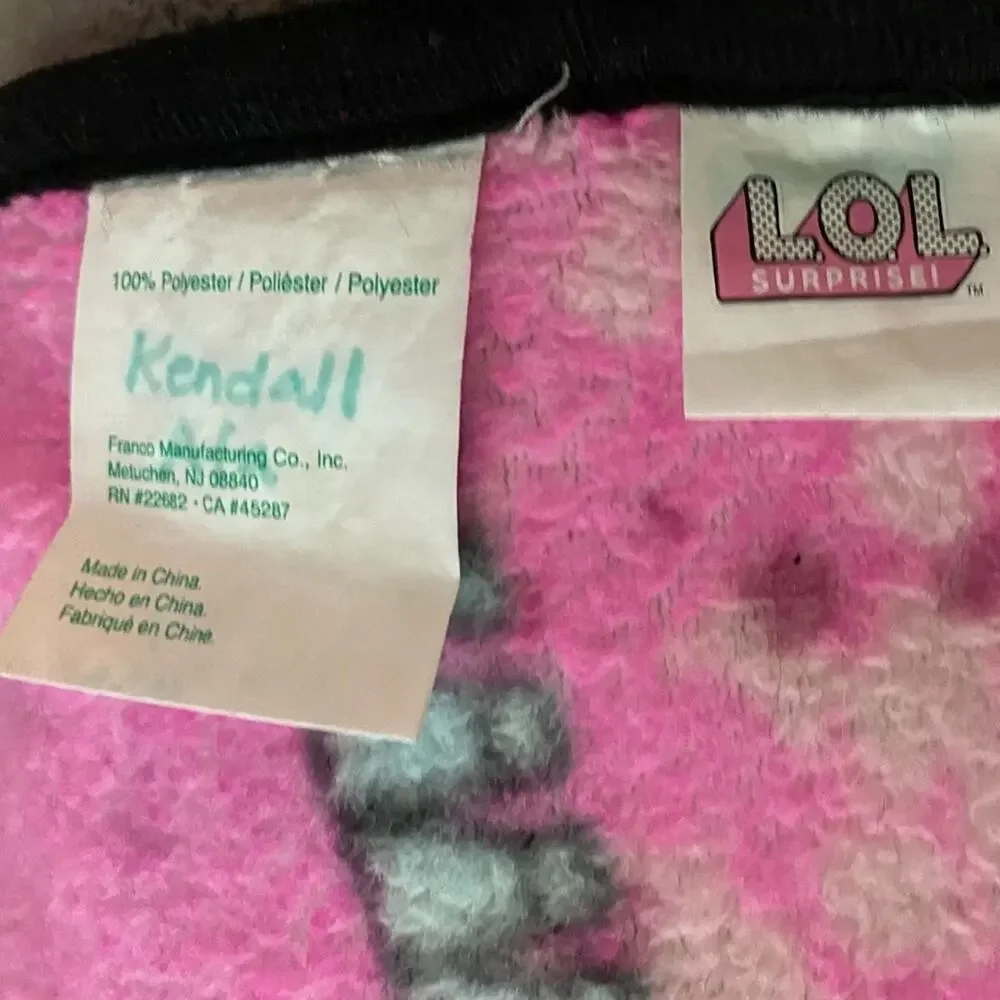 L.O.L. Surprise! lol blanket